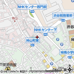 まいばすけっと渋谷神山町店周辺の地図