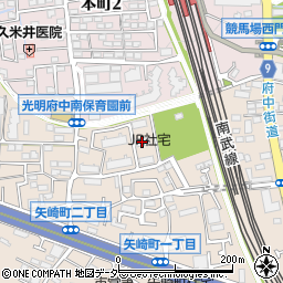 ＪＲ矢崎町アパート周辺の地図