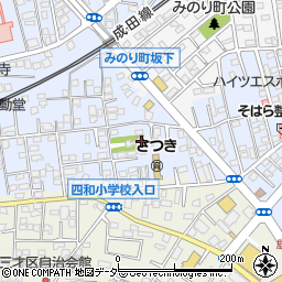 千葉県四街道市鹿渡1090-6周辺の地図