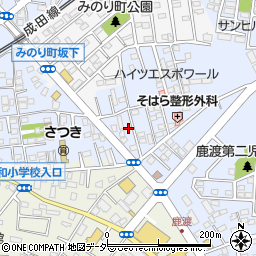 千葉県四街道市鹿渡1107-8周辺の地図
