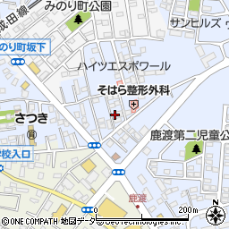 千葉県四街道市鹿渡1109-16周辺の地図