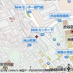 ルーエ渋谷神山町１０－５周辺の地図