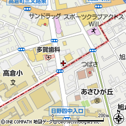 ヘアーガーデン・リゾート　高倉町店周辺の地図