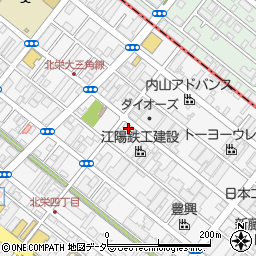 千葉県浦安市北栄4丁目13-32周辺の地図