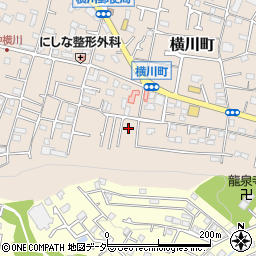 東京都八王子市横川町509周辺の地図