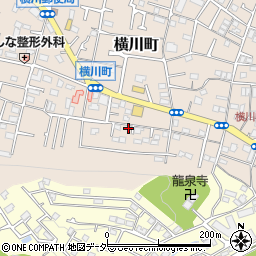 東京都八王子市横川町496周辺の地図