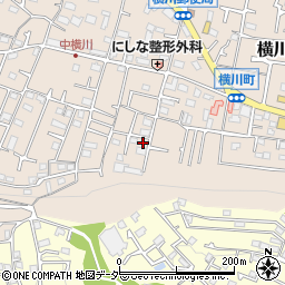 東京都八王子市横川町595周辺の地図