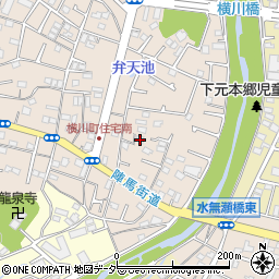 東京都八王子市横川町42周辺の地図