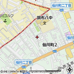 プレステージ仙川周辺の地図