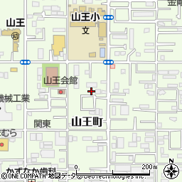 千葉県千葉市稲毛区山王町116-17周辺の地図