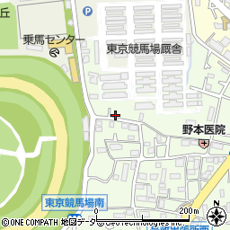 【競馬場東門まで徒歩5分！】古川邸☆akippa駐車場周辺の地図