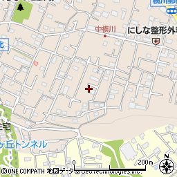 東京都八王子市横川町661周辺の地図