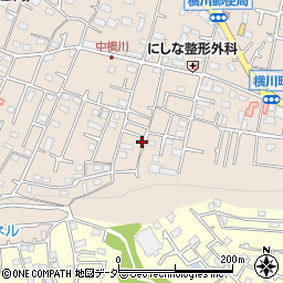 東京都八王子市横川町582周辺の地図