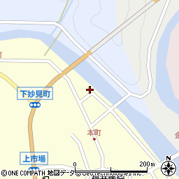 岐阜県下呂市金山町金山2002周辺の地図