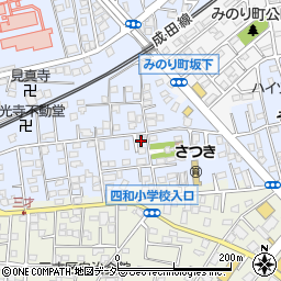 千葉県四街道市鹿渡1036-27周辺の地図