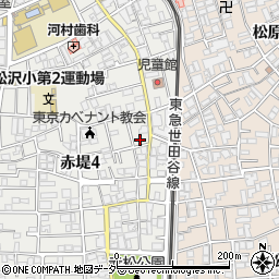 瀬田貫井線周辺の地図