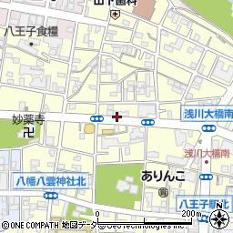 東京都八王子市元横山町周辺の地図