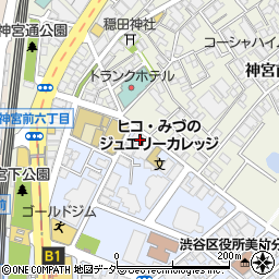 株式会社東京外国語センター周辺の地図