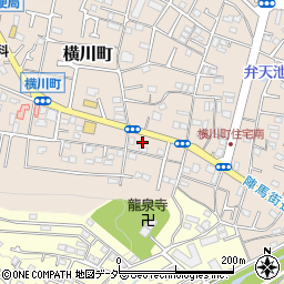 東京都八王子市横川町27周辺の地図