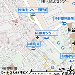 東京都渋谷区神山町10周辺の地図