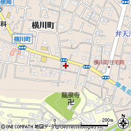 東京都八王子市横川町28周辺の地図