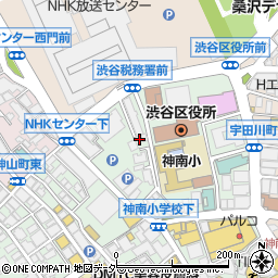 東京都渋谷区宇田川町6周辺の地図