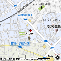千葉県四街道市鹿渡1078-3周辺の地図