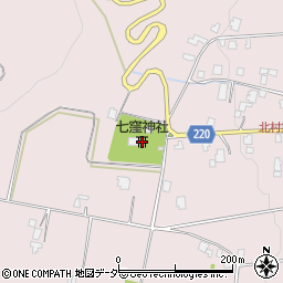七窪神社周辺の地図
