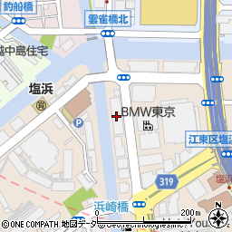 株式会社内藤運送店　塩浜倉庫周辺の地図
