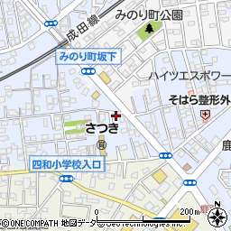 千葉県四街道市鹿渡1078-6周辺の地図