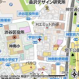 FLIPPER'S 渋谷店周辺の地図