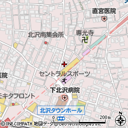 ルーチェ下北沢店周辺の地図