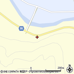 岐阜県下呂市金山町金山1692-2周辺の地図