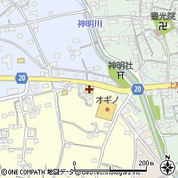 セリアオギノ南アルプス八田店周辺の地図