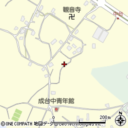 千葉県四街道市中台437周辺の地図