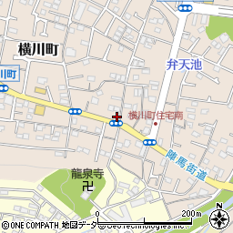 東京都八王子市横川町34周辺の地図