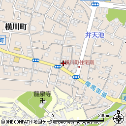 東京都八王子市横川町35周辺の地図