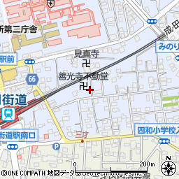 千葉県四街道市鹿渡1025-8周辺の地図