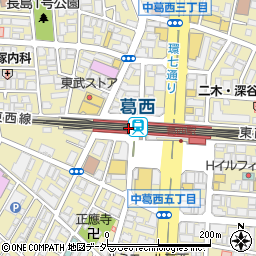 吉野家 葛西駅前店周辺の地図