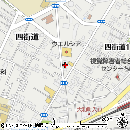 千葉県四街道市四街道1531-24周辺の地図