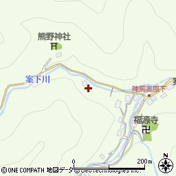 東京都八王子市上恩方町3581周辺の地図