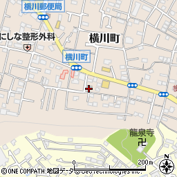東京都八王子市横川町484周辺の地図
