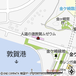 人道の港敦賀ムゼウム周辺の地図