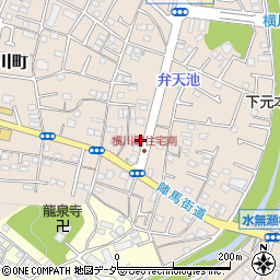 東京都八王子市横川町46周辺の地図