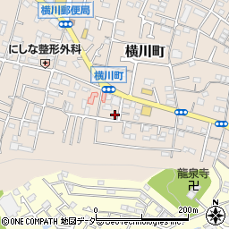 東京都八王子市横川町481周辺の地図