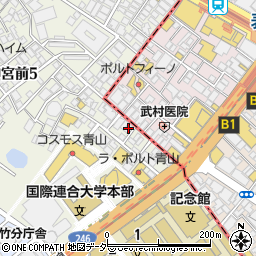 東京都渋谷区神宮前5丁目48-3周辺の地図