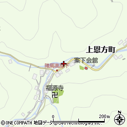東京都八王子市上恩方町3894周辺の地図
