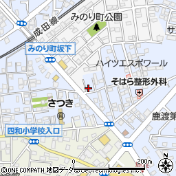 千葉県四街道市鹿渡1071-3周辺の地図