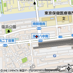 ラフィスタ東京イースト周辺の地図