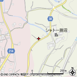 山梨県甲州市勝沼町菱山4598周辺の地図